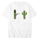 Cactus with Gun Men Tshirt