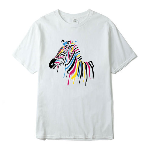 Zebra Printed Men Tshirt