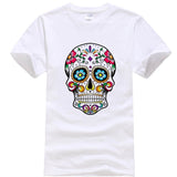 Colored Skull Men Tshirt