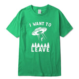 I Want To Leave Men Tshirt