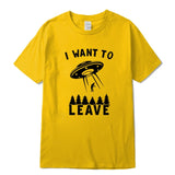 I Want To Leave Men Tshirt