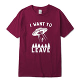 I Want To Leave Men Tshirt